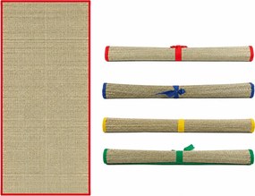 Szalmából készült strandmatrac SOLIRA 60x180 cm