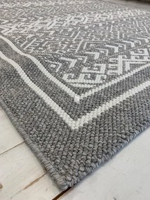 Bouclair szürke ZY023 rongyszőnyeg 160x220cm