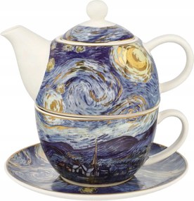 V. van Gogh teafőző szett -Csillagos éjszaka- Goebel