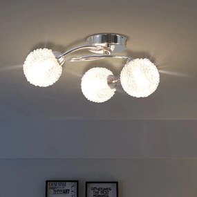 3 db 120 W-os G9 LED izzĂł mennyezeti lĂĄmpĂĄhoz