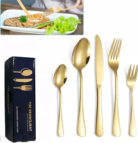 Evőeszköz Készlet 30 El 6 db-os evőeszköz szett doboz