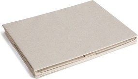 Bézs fedeles textil tárolódoboz 31x41x22 cm Soft Storage Medium – Bigso