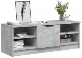 betonszürke szerelt fa TV-szekrény 102 x 35,5 x 36,5 cm