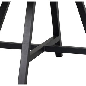 Kerek étkezőasztal tölgyfa asztallappal 150x150 cm Carradale - Rowico