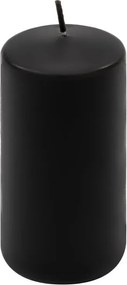 Gyertya készlet 10 cm Ø 5 cm 16 db fekete