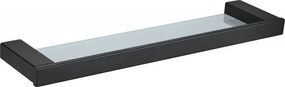 Mexen Pavo fali függő üvegpolc, fekete - 7030437-70