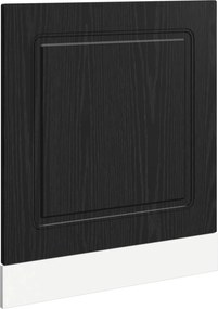 vidaXL Konyhaszekrény Kalmar Fekete tölgy 60 x 1,5 x 67 cm Faanyag