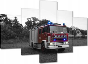 Vászonkép 100x70 Tűzoltóautó