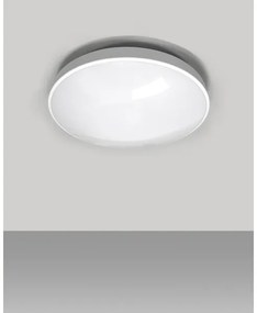 LED Fürdőszobai mennyezeti lámpa CIRCLE LED/18W/230V 4000K átm. 30 cm IP44 fehér