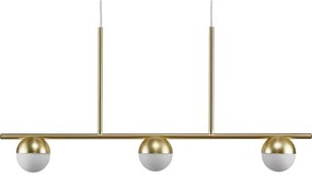 Nordlux - Csillár zsinóron CONTINA 3xG9/5W/230V réz