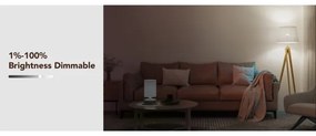 Govee - LED RGBWW Dimmelhető izzó Smart E27/12W/230V 2700-6500K Wi-Fi