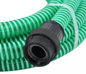 zöld PVC szívótömlő PVC csatlakozókkal 1 4 m&quot;