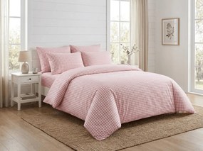 Krepp ágynemű PINK CUBIS rózsaszín Ágyneműhuzat mérete: 70 x 80 cm | 140 x 200 cm