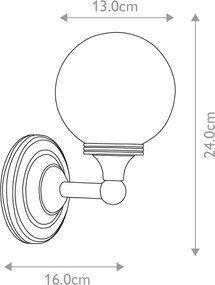 Elstead Lighting AUSTEN BATH-AUSTEN4-PC Fali lámpa 1x40W/G9 IP44