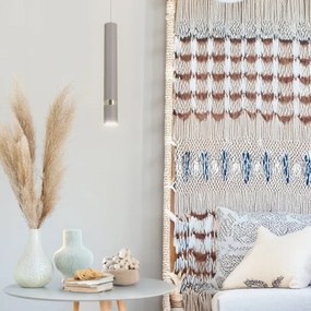 Brilagi - Csillár zsinóron POKER 1xGU10/25W/230V bézs