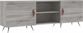 vidaXL szürke sonoma színű szerelt fa TV-szekrény 150x30x50 cm
