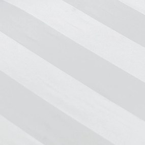 Fehér gumis szatén lepedő 150x200 cm So Soft Satin Stripe – Catherine Lansfield