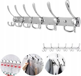 Fali Akasztó Előszoba Ruha Kabát Klasszikus Acél