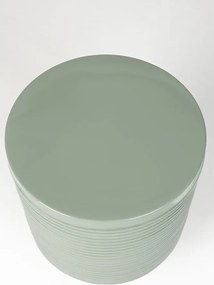 Fém kerek tárolóasztal ø 35 cm Sven – White Label