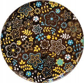 Poháralátét Fém Színes Keleti Minták