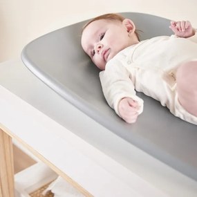 Nattou - Pelenkázó alátét SOFTY 50x70 cm szürke