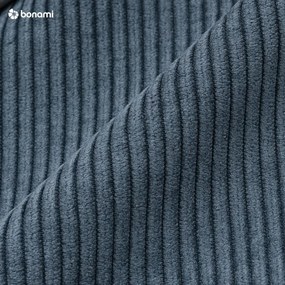Kék kordbársony kinyitható kanapé 244 cm Base – Karup Design