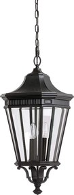 Feiss COTSWOLD LANE FE-COTSLN8-L-BK Függőlámpa 3x60W/E14 IP23