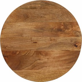 vidaXL tömör mangófa kerek asztallap Ø40 x 3,8 cm