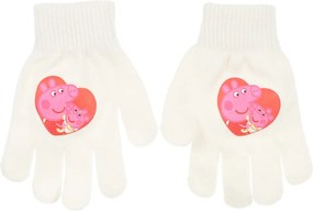 Peppa malac White Heart gyerek kesztyű