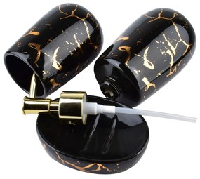 Fürdőszobai készletek 322123 Black