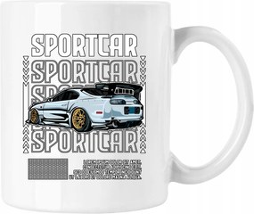 Bögre Supra Mk4 A80 2 Sport Car Fehér 330ml