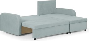 TOKYO Kinyitható sarokkanapé Fekete