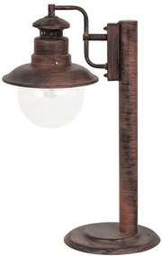 RÁBALUX 8165 ODESSA Klasszikus Kültéri Állólámpa Antik Barna E27 IP44
