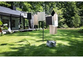 Antracitszürke kerti ruhaszárító 50 m Topspinner – Brabantia