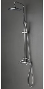 Sapho - AXIA zuhanycsaptelep, fényes króm