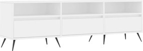 vidaXL fehér szerelt fa TV-szekrény 150 x 30 x 44,5 cm