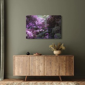 Kép - lila fák (90x60 cm)