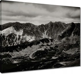 Vászonkép 50x40 Tátra Lengyel hegyek Kilátás