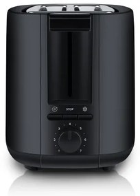 Niceboy ION Cruncher C1 - Kenyérpirító két lyukkal és pörkölővel 750W/230V fekete