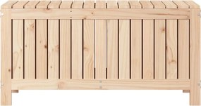 Tömör Fenyőfa Kerti Tárolóláda 108 X 42,5 X 54 Cm