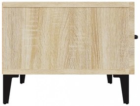 sonoma tölgy színű szerelt fa fali TV-szekrény 150x34,5x30 cm