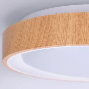 Brilagi - LED mennyezeti lámpa FLOCO LED/24W/230V Ø 30 cm fa/fehér