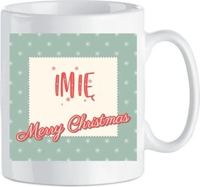 Karácsonyi bögre Boldog Karácsonyt Név 330 ml