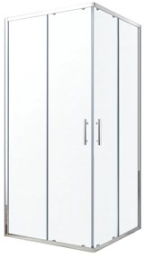 Soul 80x80 cm szögletes zuhanykabin tálca nélkül