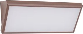 Brilagi - TRIANGLE kültéri LED fali lámpatest 42W/230V barna IP65