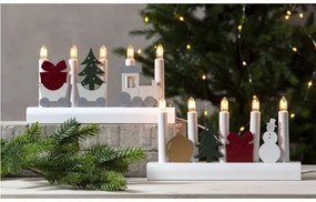 Eglo 410405 - Karácsonyi gyertyatartó JULIA 5xE10/3W/230V