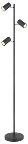 Globo 57910SB - Állólámpa ROBBY 3xGU10/5W/230V fekete
