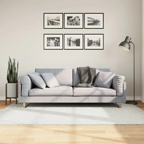 OVIEDO krémszínű rövid szálú szőnyeg 140 x 200 cm