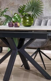 Platan bővíthető étkezőasztal fehér 140-180cm