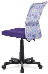 Gyerek Forgószék, Magasságállítás, Lila Hálós. KA-2325 PUR